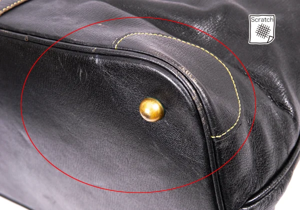 COMME des GARCONS Leather Boston Bag K-165509_010