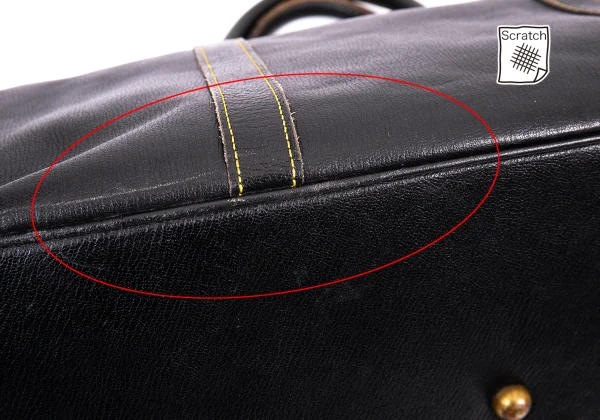 COMME des GARCONS Leather Boston Bag K-165509_012