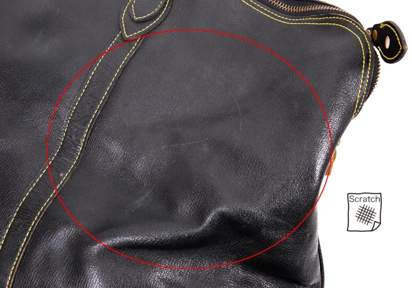 COMME des GARCONS Leather Boston Bag K-165509_013