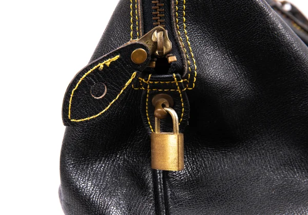 COMME des GARCONS Leather Boston Bag K-165509_017