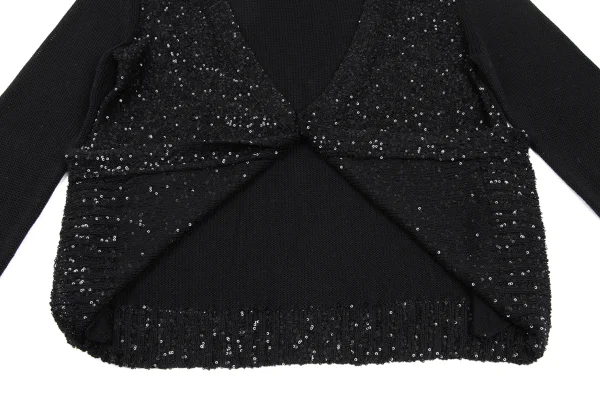 Drawer Silk Sequin Knit Cardigan K-165511_012