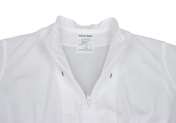 zucca dayz Cotton Half-zip Short Sleeve Dress K-165514_005