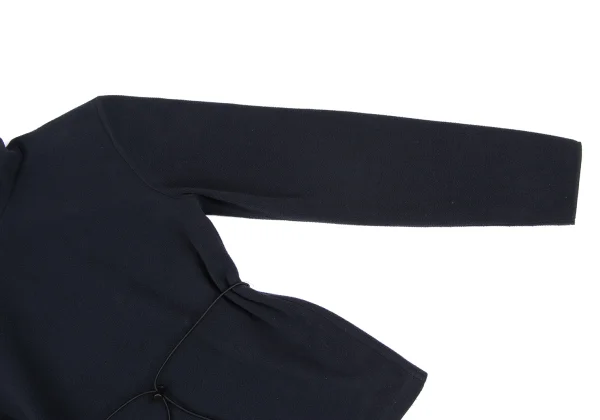 PRADA SPORT Back Drawcord High Neck Fleece Top K-165515_004