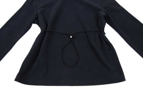 PRADA SPORT Back Drawcord High Neck Fleece Top K-165515_006