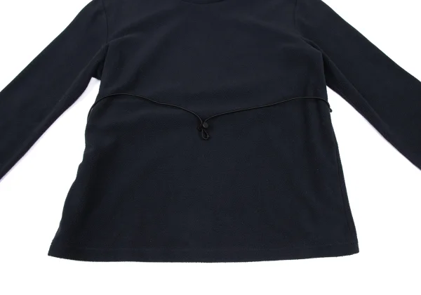 PRADA SPORT Back Drawcord High Neck Fleece Top K-165515_007