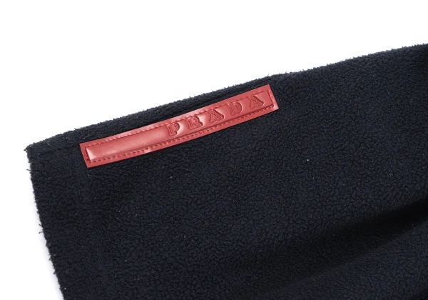 PRADA SPORT Back Drawcord High Neck Fleece Top K-165515_009