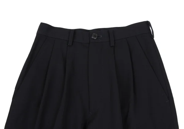 Y's Wool Gaba Two Tuck Tapered Pants K-165516_002