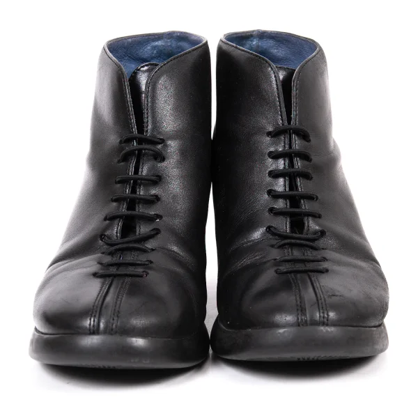 CAMPER Lace Up Leather Heel Boots K-165518_004