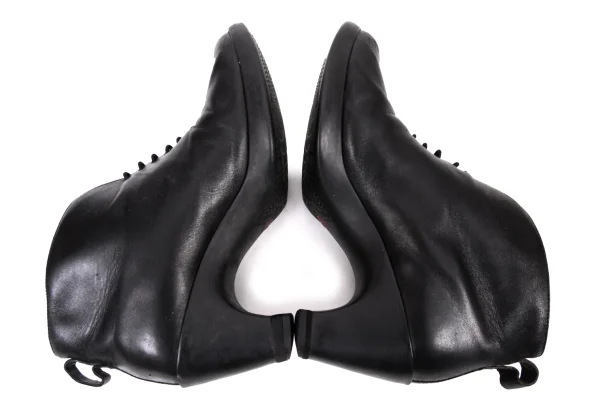 CAMPER Lace Up Leather Heel Boots K-165518_010