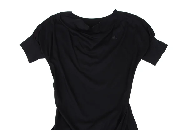 Vivienne Westwood Red Label Orb Embroidered Drape Asymmetrical Dress K-165519_003