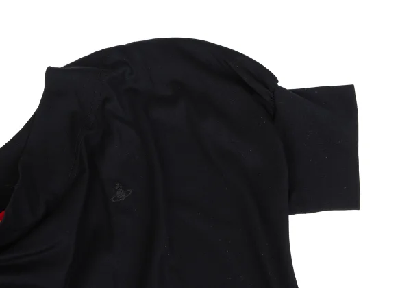 Vivienne Westwood Red Label Orb Embroidered Drape Asymmetrical Dress K-165519_006