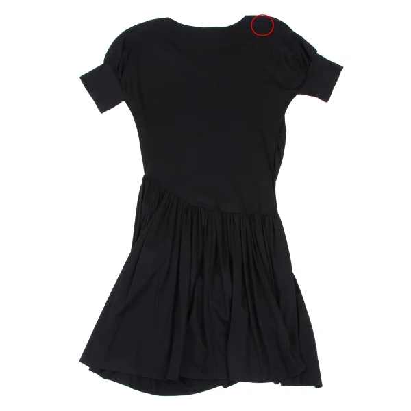 Vivienne Westwood Red Label Orb Embroidered Drape Asymmetrical Dress K-165519_010