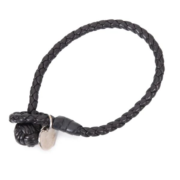BOTTEGA VENETA Intrecciato Leather Bracelet K-165520_002