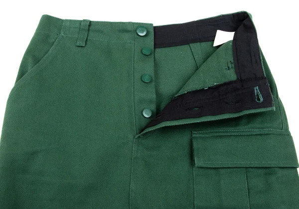 JUNIOR GAULTIER Cotton Flap Pocket Skirt K-165525_006