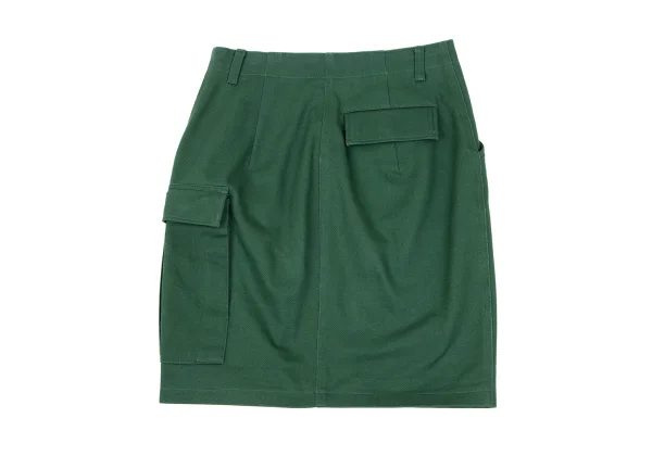 JUNIOR GAULTIER Cotton Flap Pocket Skirt K-165525_012