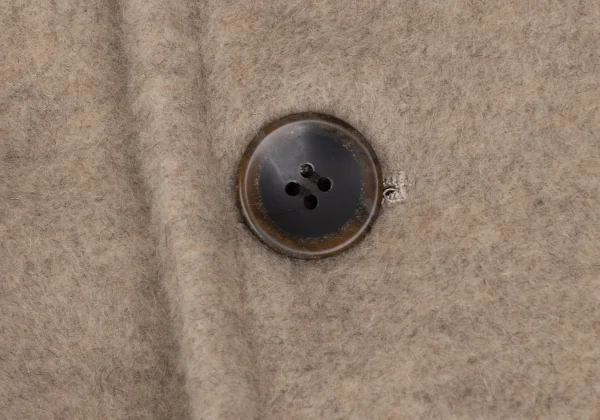 Jean Paul GAULTIER CLASSIQUE Shaggy Wool Double Coat K-165527_007