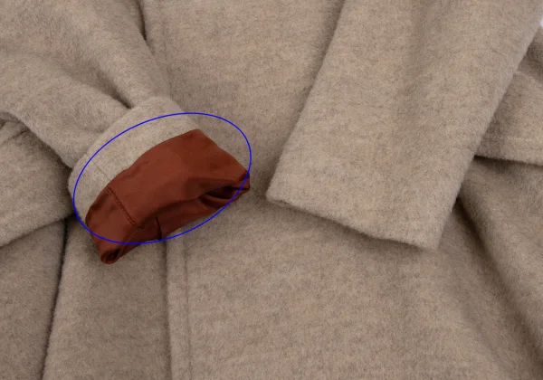 Jean Paul GAULTIER CLASSIQUE Shaggy Wool Double Coat K-165527_009