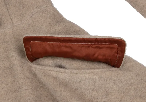 Jean Paul GAULTIER CLASSIQUE Shaggy Wool Double Coat K-165527_012