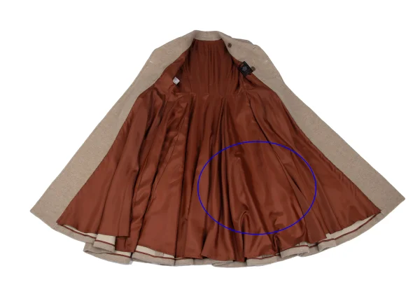 Jean Paul GAULTIER CLASSIQUE Shaggy Wool Double Coat K-165527_014