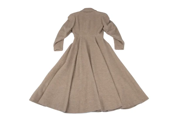 Jean Paul GAULTIER CLASSIQUE Shaggy Wool Double Coat K-165527_017