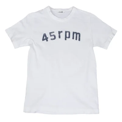 45rpm 45R Logo Printed T Shirt