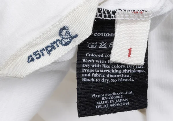 45rpm 45R Cotton Long Sleeve Polo Shirt K-165531_017