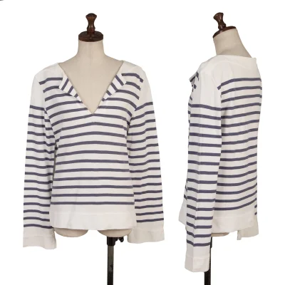 45rpm 45R Pique Striped T-shirt