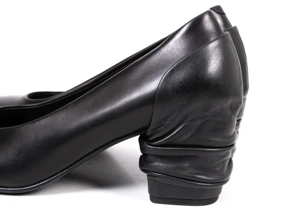 COMME des GARCONS Drape Heel Leather Pumps K-165534_006