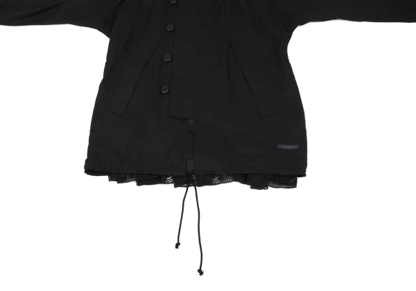 REGULATION yohji yamamoto Lace Layered Field Jacket K-165537_008