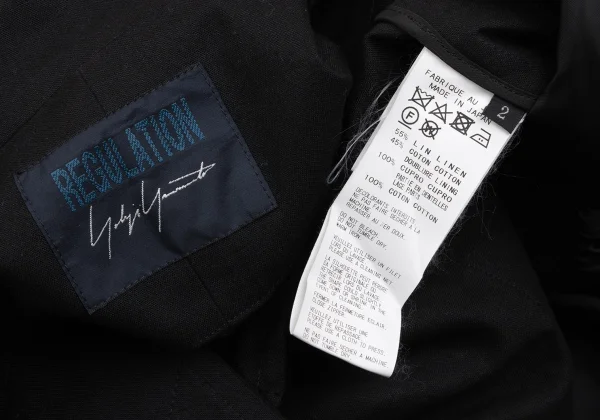 REGULATION yohji yamamoto Lace Layered Field Jacket K-165537_018