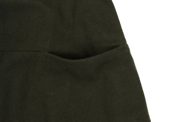 REGULATION yohji yamamoto Wool Melton Dropped Crotch Pants K-165538_003