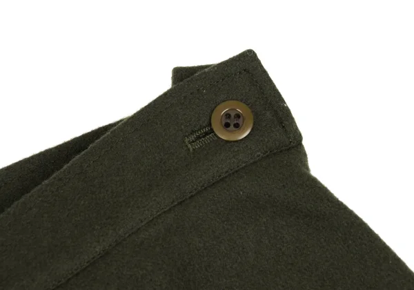 REGULATION yohji yamamoto Wool Melton Dropped Crotch Pants K-165538_004