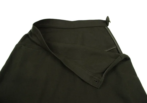 REGULATION yohji yamamoto Wool Melton Dropped Crotch Pants K-165538_005