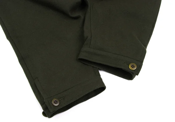 REGULATION yohji yamamoto Wool Melton Dropped Crotch Pants K-165538_007