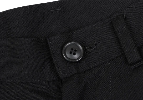 REGULATION yohji yamamoto Wool Gaba Dropped Crotch Pants K-165540_003