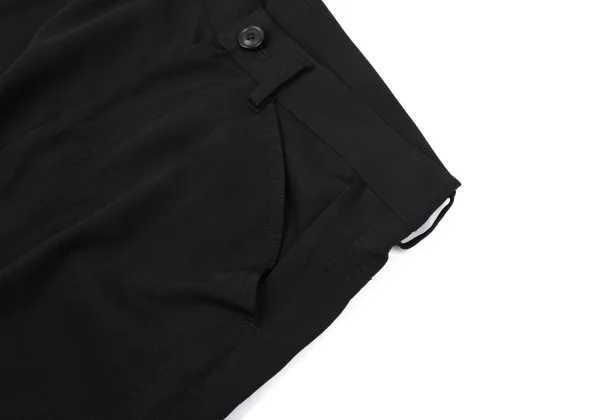 REGULATION yohji yamamoto Wool Gaba Dropped Crotch Pants K-165540_004