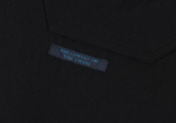 REGULATION yohji yamamoto Wool Gaba Dropped Crotch Pants K-165540_010