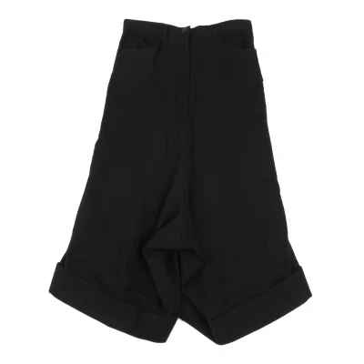 REGULATION yohji yamamoto Blended Wool Dropped Crotch Pants