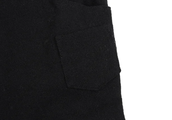 REGULATION yohji yamamoto Blended Wool Dropped Crotch Pants K-165541_005