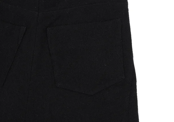 REGULATION yohji yamamoto Blended Wool Dropped Crotch Pants K-165541_010