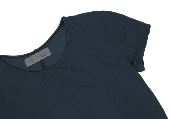 Yohji Yamamoto NOIR Cotton Back Seam T-shirt K-165542_003