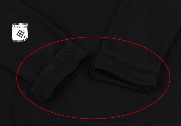 Yohji Yamamoto NOIR Cotton Stretch T-shirt K-165543_006