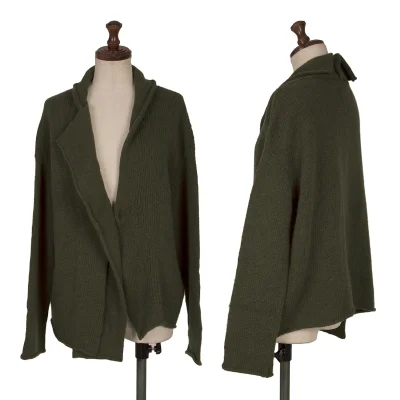 Yohji Yamamoto NOIR Switching Design Knit Jacket