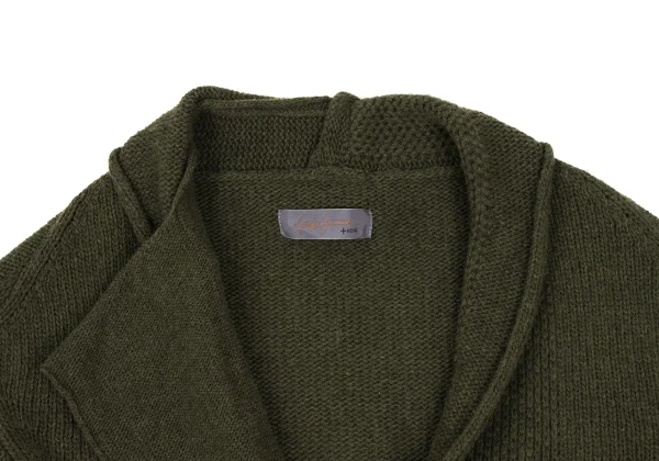 Yohji Yamamoto NOIR Switching Design Knit Jacket K-165547_004