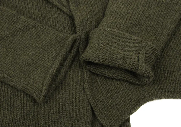 Yohji Yamamoto NOIR Switching Design Knit Jacket K-165547_007