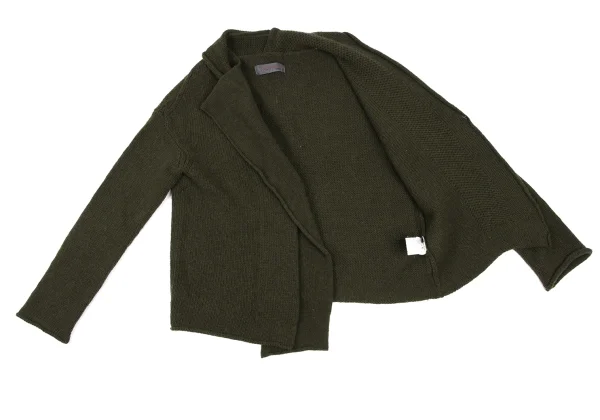 Yohji Yamamoto NOIR Switching Design Knit Jacket K-165547_010