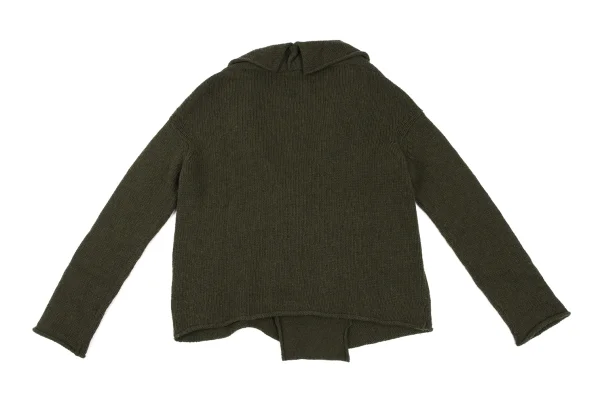 Yohji Yamamoto NOIR Switching Design Knit Jacket K-165547_012