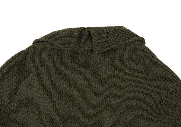 Yohji Yamamoto NOIR Switching Design Knit Jacket K-165547_013