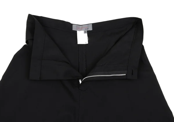 Yohji Yamamoto NOIR Wool Wide Dropped Crotch Pants K-165553_005