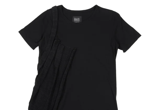 RAGNE KIKAS Yohji Yamamoto Knit Switching Design T-shirt K-165554_002